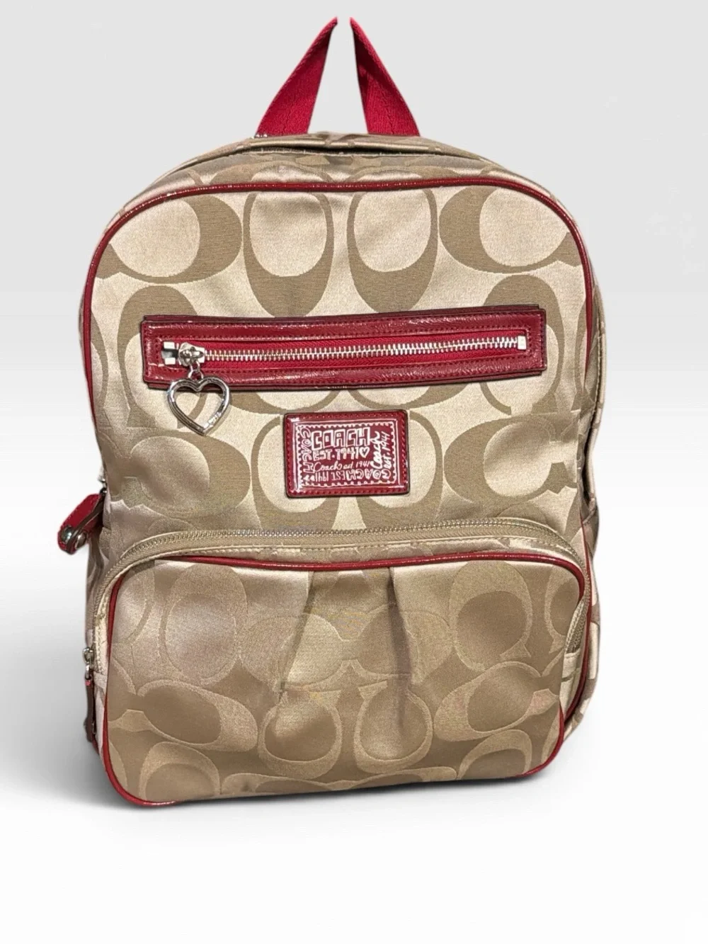 17 inch laptop backpack leather Harlow